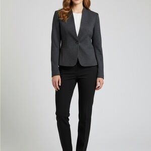 LOFT Textured Black Jacket